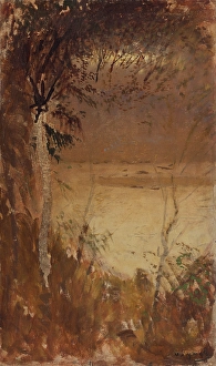Tranquil Prints: Autumn Mood, 1890-1900. Creator: Ladislav Mednyanszky