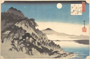 Autumn Full Moon at Ishiyama Temple (Ishiyama shugetsu), from the series Eight Views of Autumn Full Moon at Ishiyama Temple (Ishiyama shugetsu), from the series Eight Views of