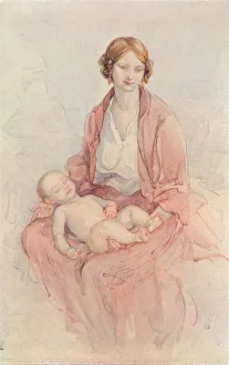 Cradle Prints: An Autumn Portrait, c1910. Artist: Bess Norriss