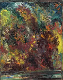 Autumn on a River Bank, 1940-1942. Creator: Arnold Peter Weisz-Kubincan