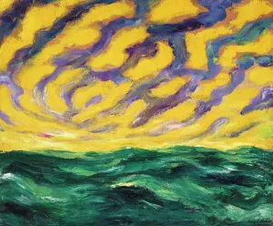 Autumn Sea XVI, 1911. Creator: Nolde, Emil (1867-1956)