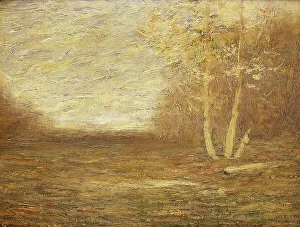 Tonalism Prints: Autumnal scene, c1900s. Creator: John Francis Murphy