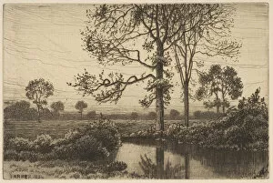Autumn's Grey and Melancholy, 1884. Creator: Henry Farrer
