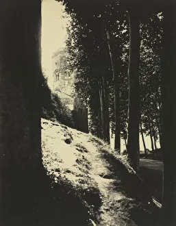 Autun, Tower of Ursulines, c. 1860s. Creator: Charles Lenormand (French, 1835-1904)