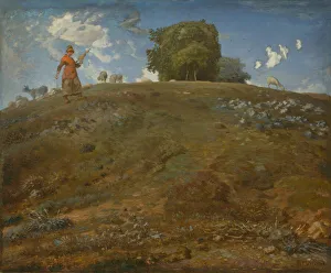 Jean Fran And Xe7 Prints: In the Auvergne, 1866 / 69. Creator: Jean Francois Millet