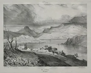 1803 1886 Gallery: Auvergne: Lac dAidat, Auvergne, 1831. Creator: Eugene Isabey (French, 1803-1886)