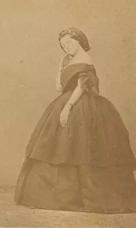 Countess Virginia Oldoini Verasis Di Castiglione Gallery: Aux ecoutes, 1860s. Creator: Pierre-Louis Pierson