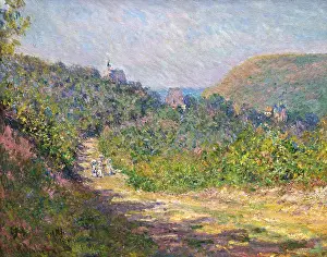 Banks Prints: Aux Petites-Dalles, 1884. Creator: Monet, Claude (1840-1926)