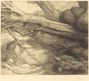 Gravestone Gallery: Avalanche: Frontispiece for Triumph of Death (L avalanche
