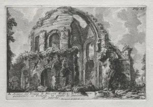 1720 1778 Prints: Avanzo del Tempio di Minerva Medica