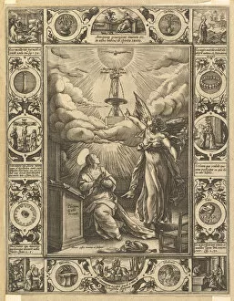 Comic Collection: Ave Maria, from Allegorical Scenes on the Life of Christ
