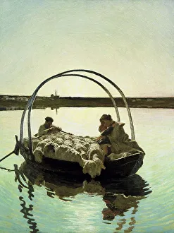 Albula Range Collection: Ave Maria a trasbordo (Ave Maria at the Crossing), 1886
