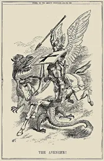 Sir John 1820 1914 Prints: The Avenger! (Punch, July 25, 1900), 1900. Creator: Tenniel, Sir John (1820-1914)