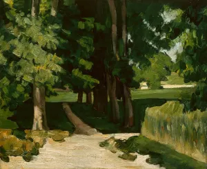 The Avenue at the Jas de Bouffan, 1869-1870. Artist: Cezanne, Paul (1839-1906)