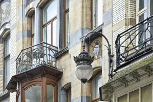Avenue Jean Volders / Rue Vanderschrick, Brussels, Belgium, (1904), c2014-c2017. Artist