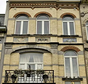 Numeral Prints: Avenue Jef Lambeaux, Brussels, Belgium, (1902), c2014-c2017. Artist: Alan John Ainsworth