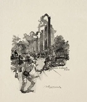 Avenue Lamotte - Piquet. Creator: Auguste Louis Lepere (French, 1849-1918)