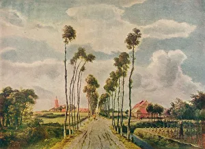 Cloudy Prints: The Avenue at Middelharnis, 1689. Artists: Meindert Hobbema, TC and EC Jack