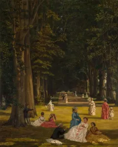 The Avenue, Wildernesse, Kent, 1900. Creator: Valentine Cameron Prinsep