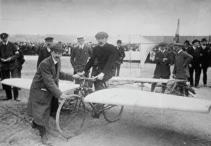 Bizarre Prints: Aviette Contest - France, 1912. Creator: Bain News Service