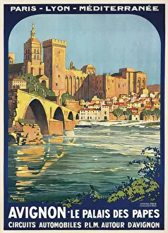 Railroad Prints: Avignon, 1922. Creator: Broders, Roger (1883-1953)