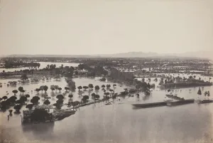 édouard Baldus Collection: Avignon (Flood of 1856) (Avignon [Inondation de 1856]), 1856. Creator: Edouard Baldus