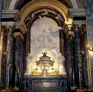 Arquitectura Prints: Avila Arenas De San Pedro Interior De LA Capilla De San Pedro De