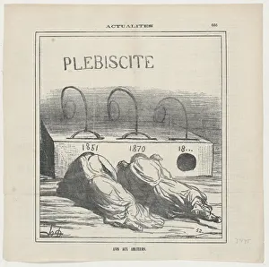Title Prints: Avis aux amateurs, 1871. Creator: Honore Daumier