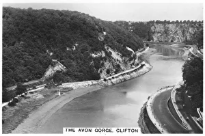 Clifton Prints: The Avon Gorge, Clifton, Bristol, 1937