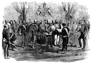 Leveson Gower Granville Prints: The Award of Prizes at the International Exhibition... 1862. Creator: Unknown