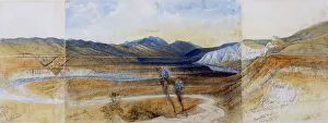 Winding Prints: The Awatere Valley, January 13, 1872, 13 January 1872. Creator: John Kinder