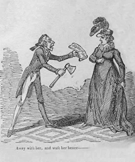 Bribe Collection: Away with her, and waft her hence ---, c1820. Creator: Unknown