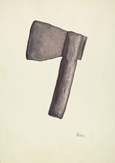 Axe, 1935/1942. Creator: Hal Blakeley