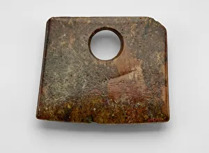 Axe (fu ?), Late Neolithic period, ca. 3300-2250 BCE. Creator: Unknown