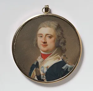 Bossi Giovanni Domenico Prints: Axel Gabriel de la Gardie (1772-1838), count, 1800. Creator: Giovanni Domenico Bossi