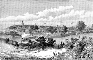 Buckinghamshire Prints: Aylesbury, visited by the Queen, May 14, 1890. Creator: Unknown