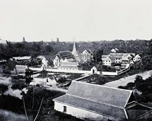 Thailand Southeast Asia Prints: Ayuthia, Siam [Thailand], 1865, (1981). Creator: Unknown