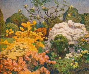 Azaleas, Kew Gardens, c1914. Artist: Emile Claus