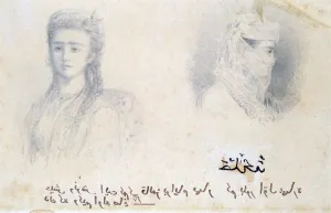 Julien Prints: Aziyade, c1879. Artist: Louis Marie Julien Viaud
