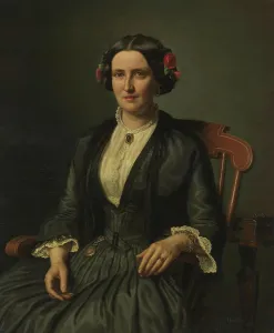Cuff Prints: Azora Laurette Bull, nee Wittrup, 1853. Creator: Aasta Hansteen