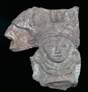 Aztec Prints: Aztec terracotta figure
