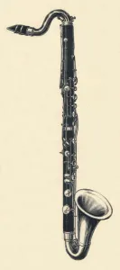B? Bass Clarinet, 1895. Creator: Unknown