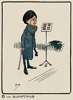 Abc Of Everyday People Collection: B the Bumptious, 1903. Artist: John Hassall