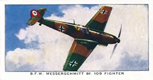 Speed Prints: B. F. W. Messerschmitt Bf. 109 Fighter, 1938