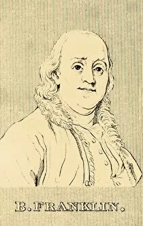 B. Franklin, (1706-1790), 1830. Creator: Unknown