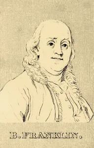 Franklin Prints: B. Franklin, (1706-1790), 1830. Creator: Unknown