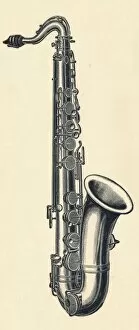 Musical Educator Gallery: B? Tenor Saxophone, 1895. Creator: Unknown
