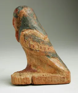 Polychrome Prints: Ba Bird (image 1 of 2), 2061-333 BCE. Creator: Unknown
