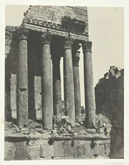 Baalbeck (Heliopolis), Temple De Jupiter, Vue Prise aL Angle Sud-est;Syrie