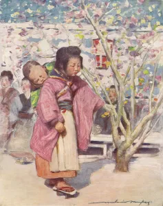 A Record In Colour Prints: Baby and Baby, c1887, (1901). Artist: Mortimer L Menpes